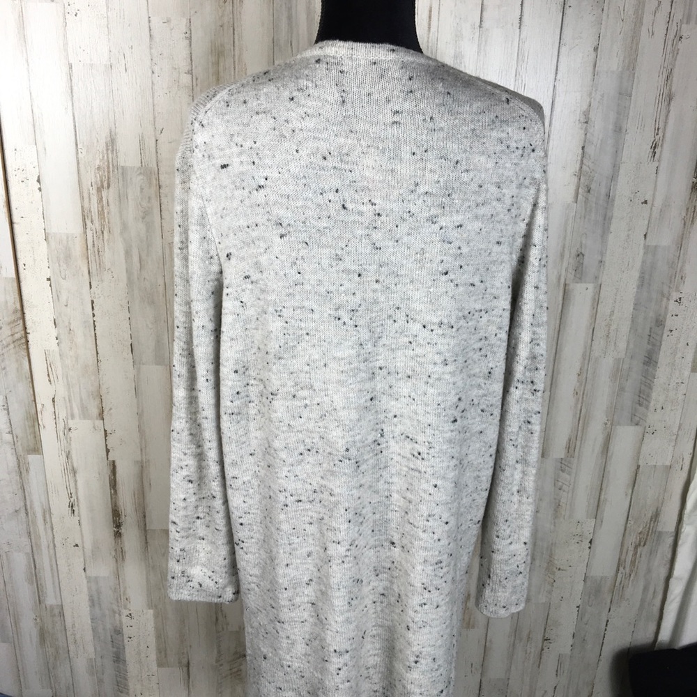 Madewell Donegal Kent Cardigan Sweater Gray NWT M - Picture 7 of 9
